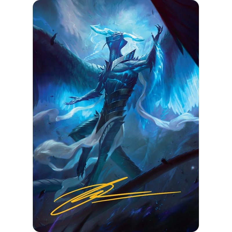 Ugin, Eye of the Storms Art Card (1/54) [Tarkir: Dragonstorm Art Series]