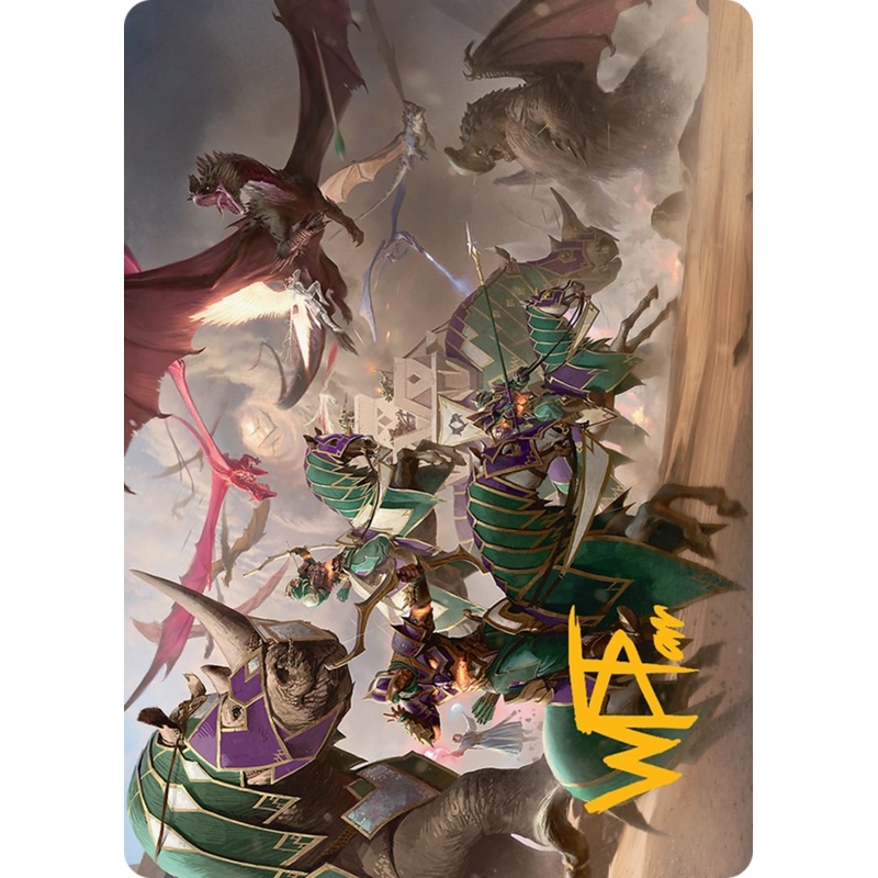 United Battlefront Art Card (5/54) [Tarkir: Dragonstorm Art Series]
