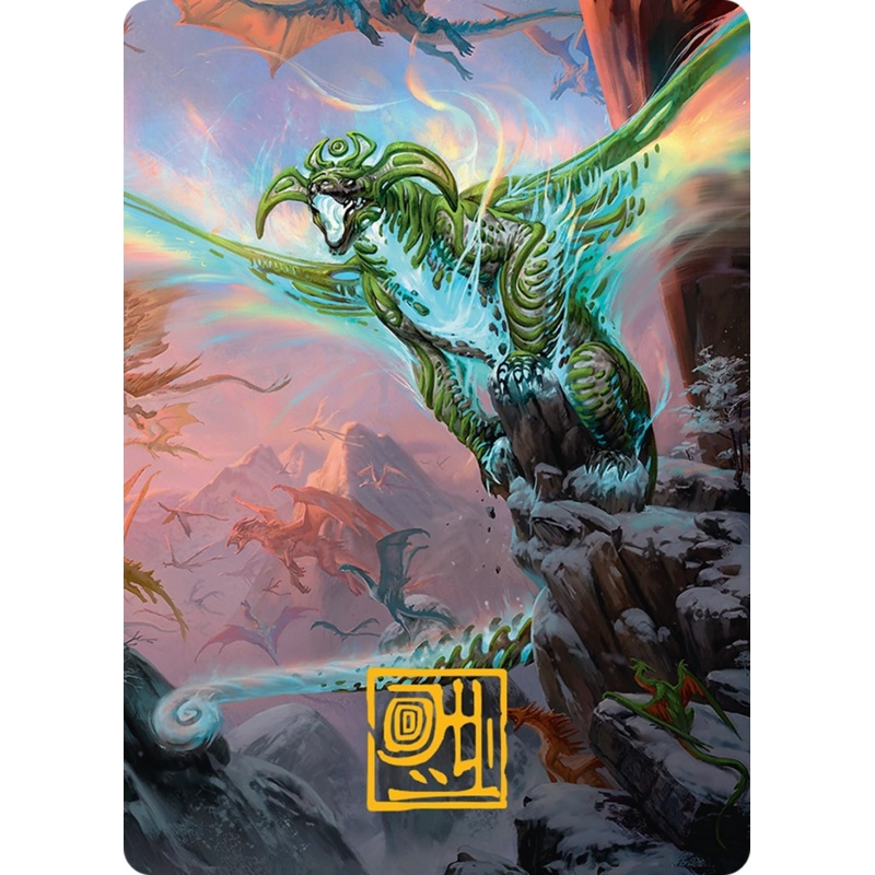 Ureni of the Unwritten Art Card (51/54) [Tarkir: Dragonstorm Art Series]