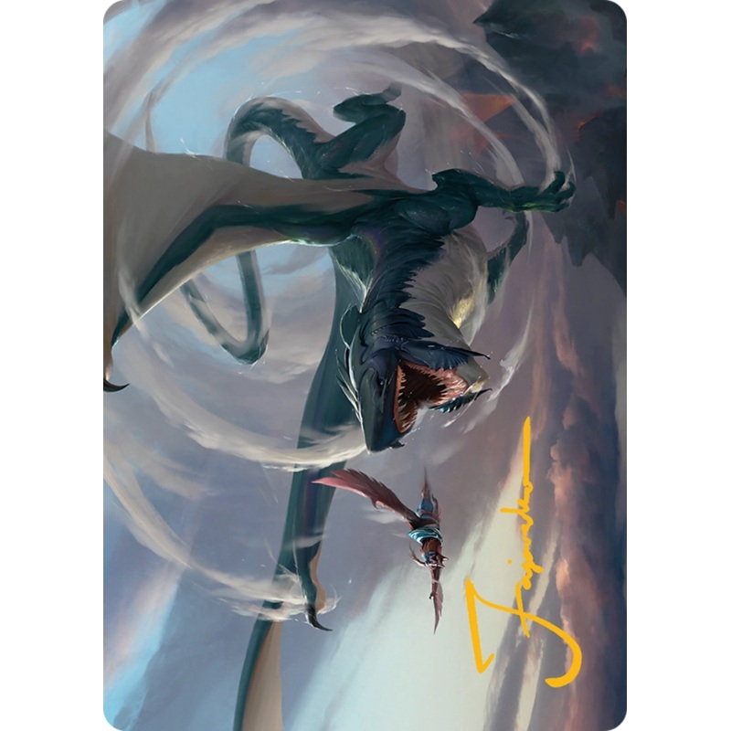 Whirlwing Stormbrood Art Card (27/54) [Tarkir: Dragonstorm Art Series]