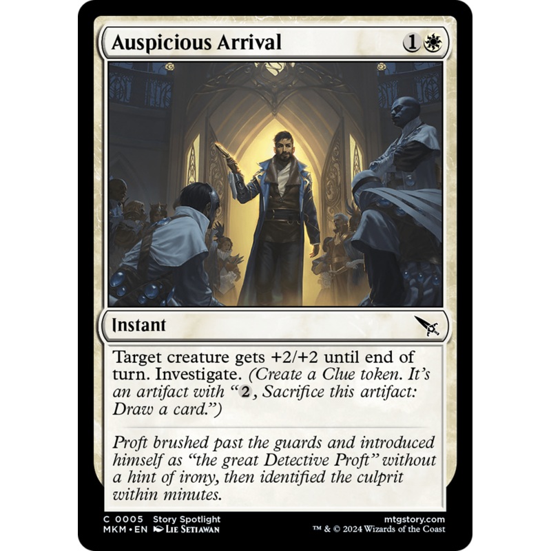 Auspicious Arrival [Murders at Karlov Manor]