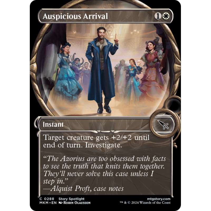 Auspicious Arrival (Showcase) [Murders at Karlov Manor]