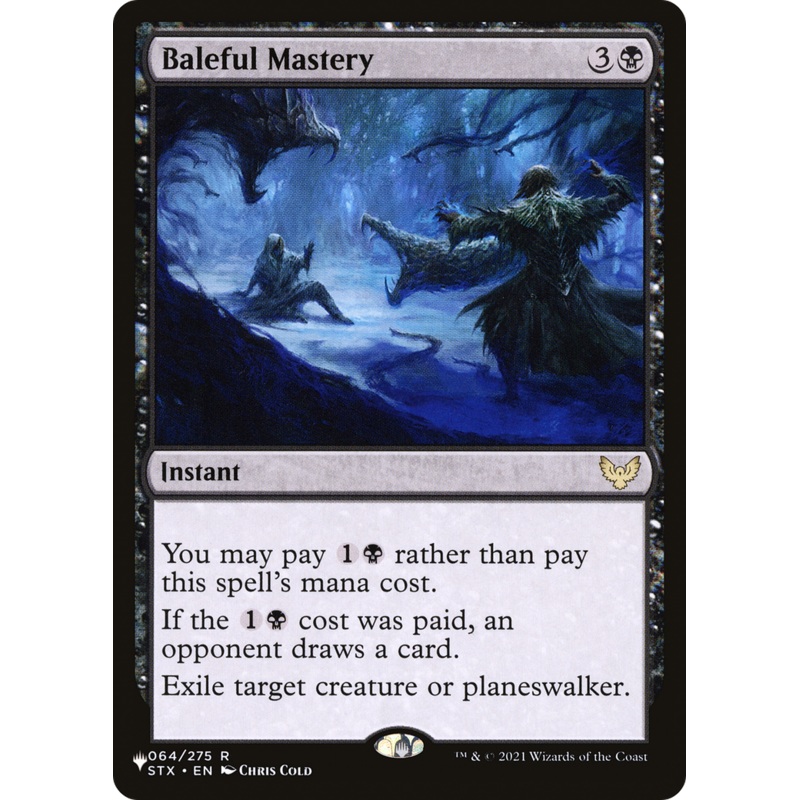 Baleful Mastery [The List]