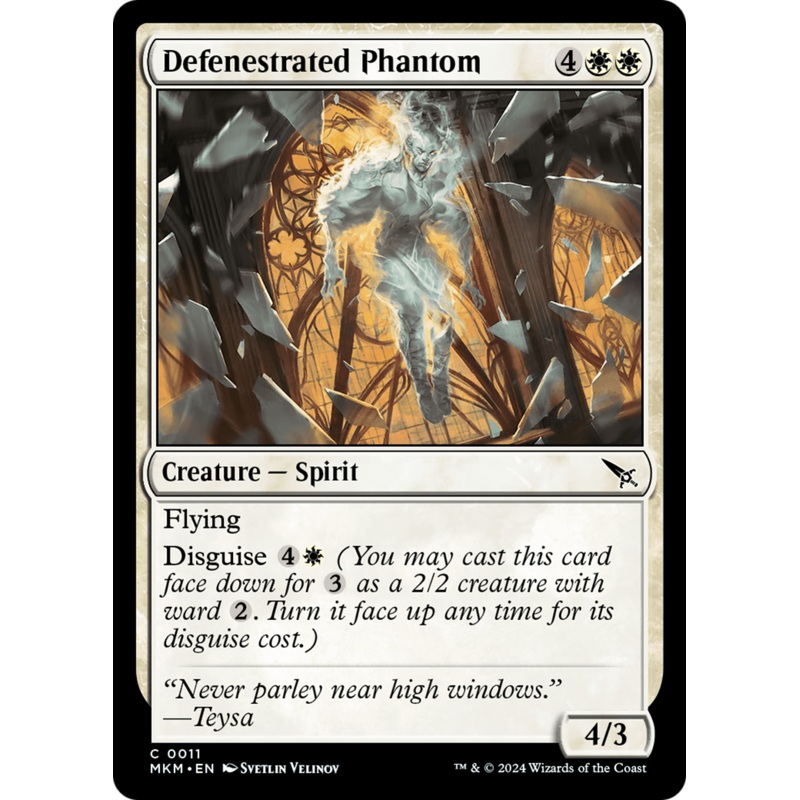 Defenestrated Phantom [Murders at Karlov Manor]