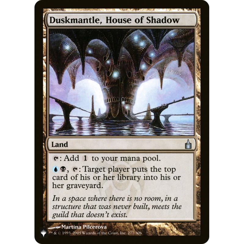 Duskmantle, House of Shadow [The List]