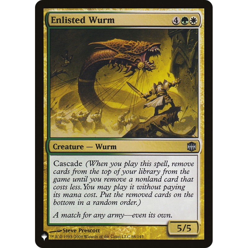Enlisted Wurm [The List]