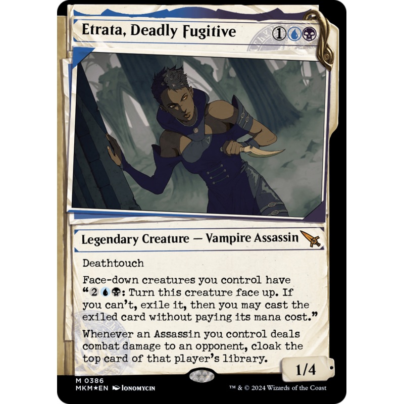 Etrata, Deadly Fugitive (Showcase) (Invisible Ink) [Murders at Karlov Manor]