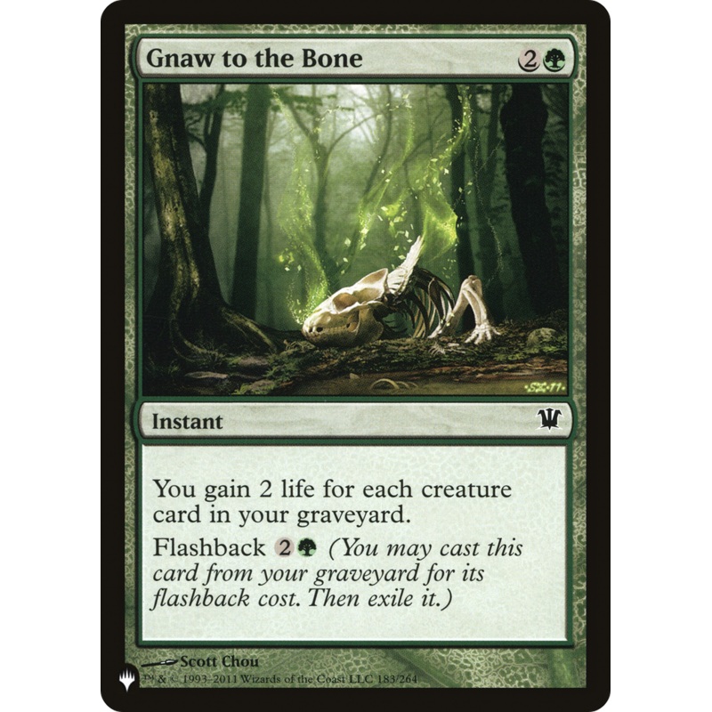 Gnaw to the Bone [The List]