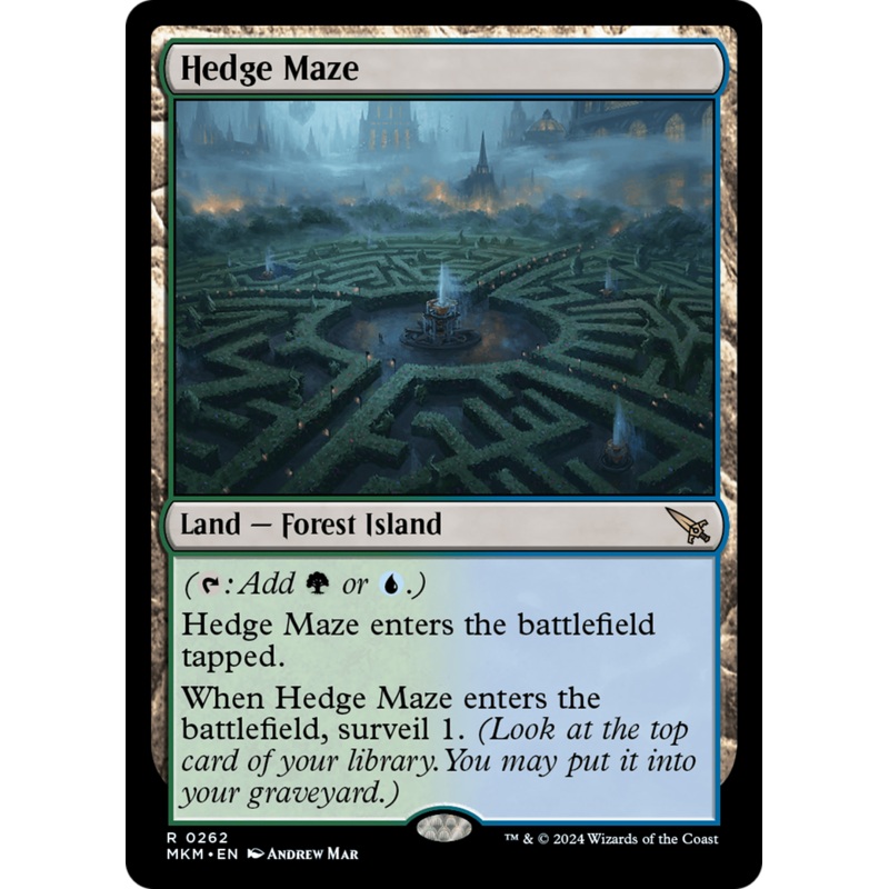 Hedge Maze [Murders at Karlov Manor]