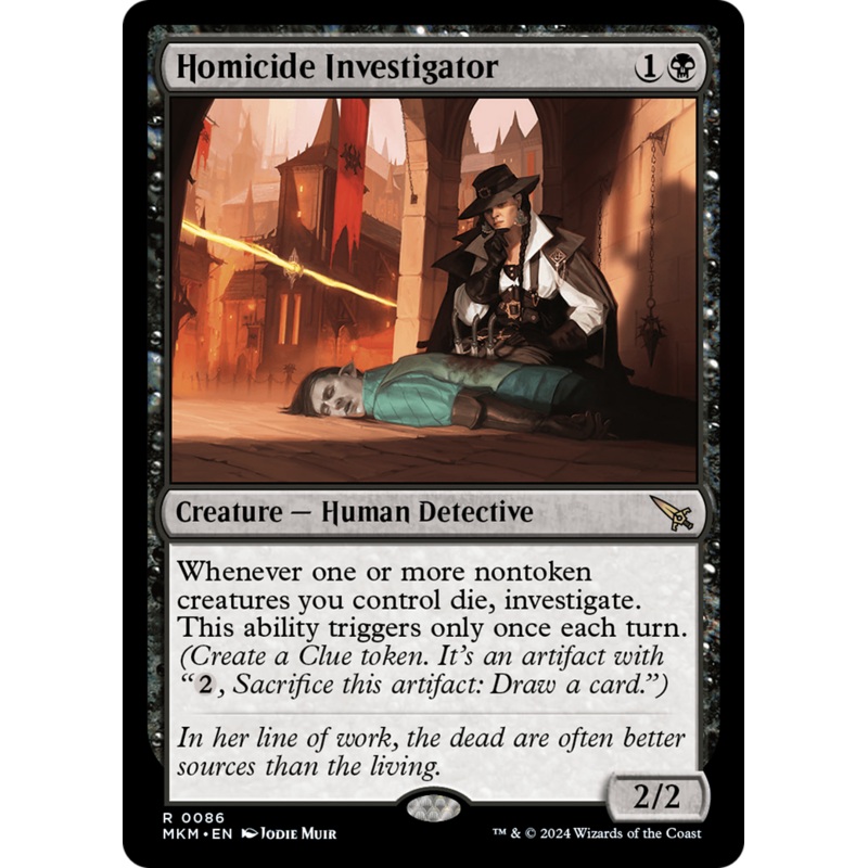 Homicide Investigator [Murders at Karlov Manor]