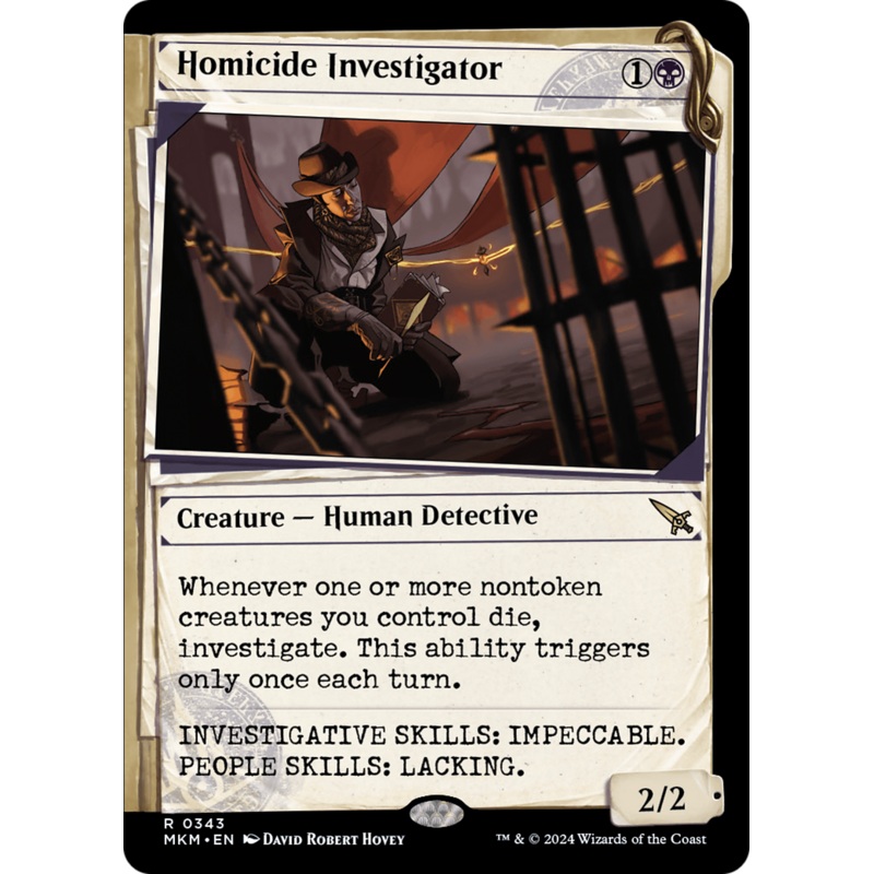 Homicide Investigator (Showcase) [Murders at Karlov Manor]