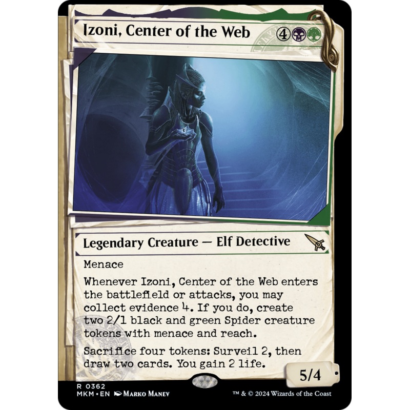 Izoni, Center of the Web (Showcase) [Murders at Karlov Manor]