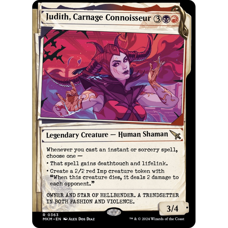 Judith, Carnage Connoisseur (Showcase) [Murders at Karlov Manor]