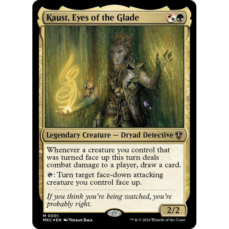 Kaust, Eyes of the Glade [Murders at Karlov Manor Commander]