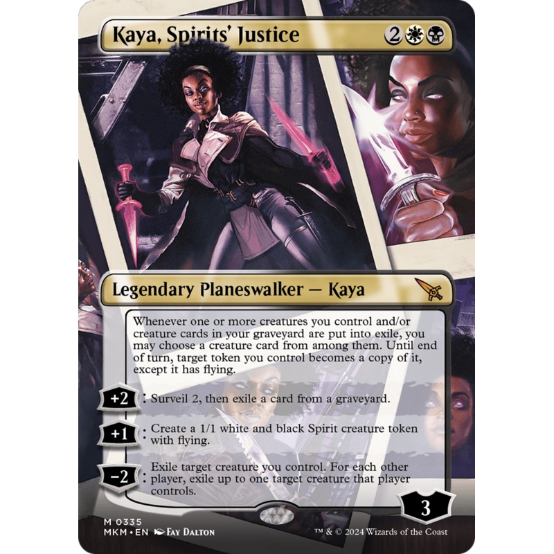 Kaya, Spirits' Justice (Borderless) [Murders at Karlov Manor]