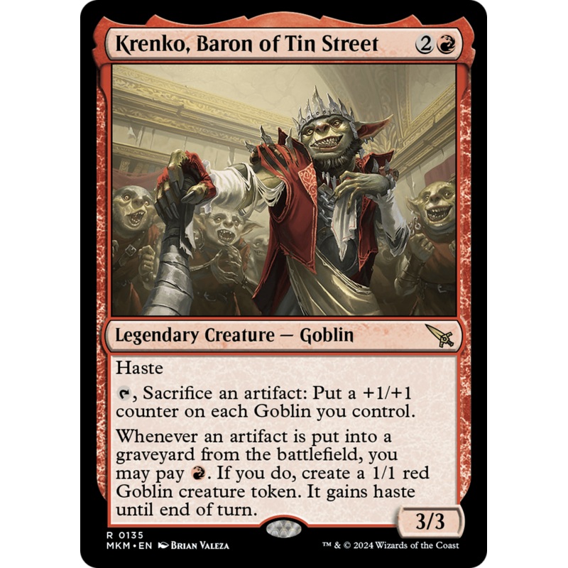 Krenko, Baron of Tin Street [Murders at Karlov Manor]