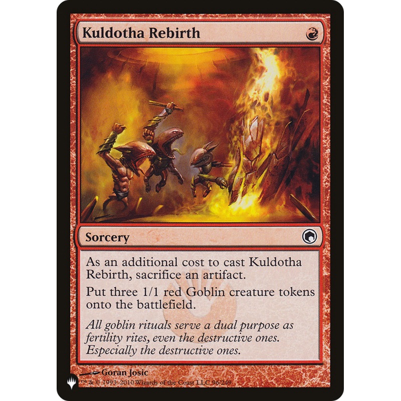 Kuldotha Rebirth [The List]