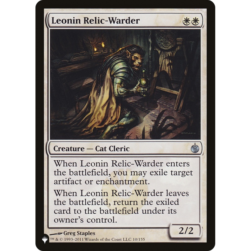 Leonin Relic-Warder (MBS) [The List]