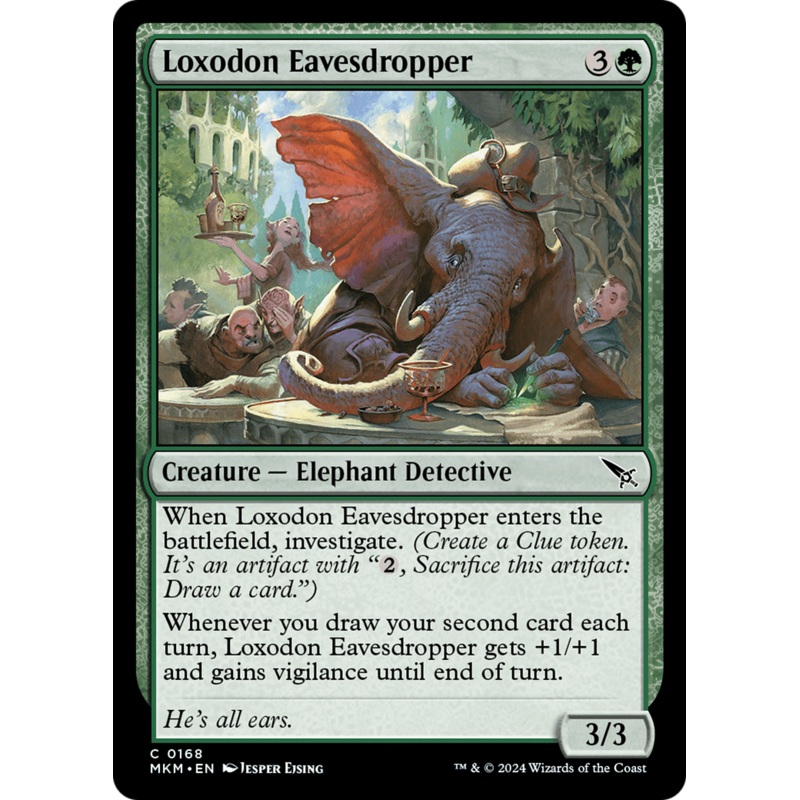 Loxodon Eavesdropper [Murders at Karlov Manor]