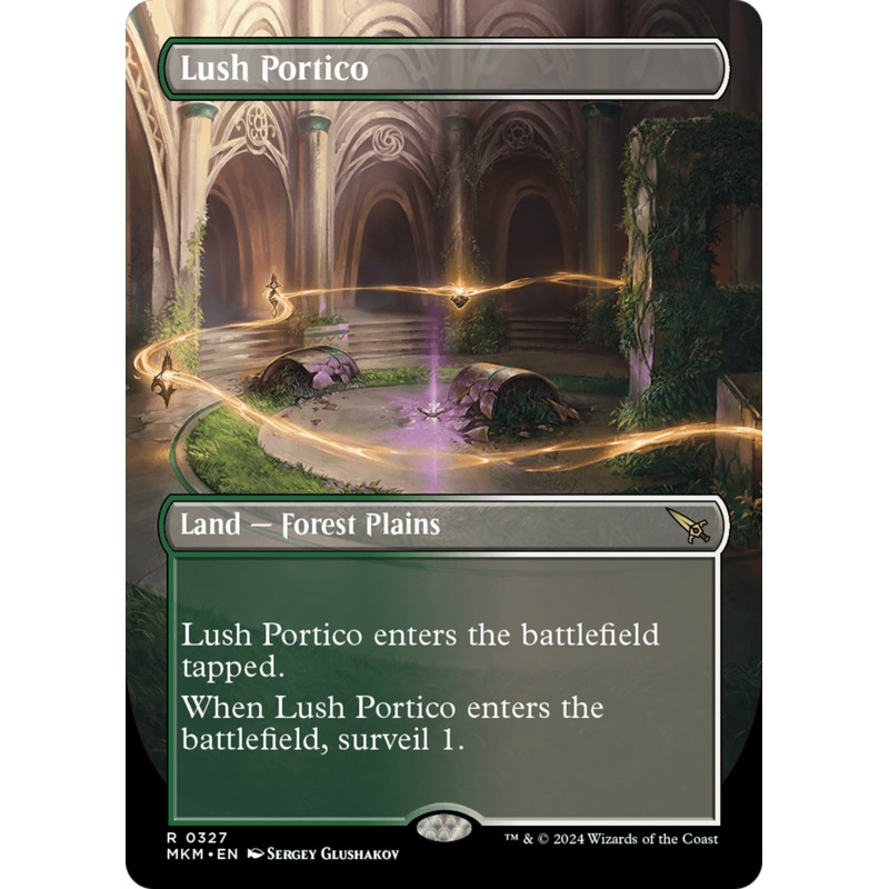 Lush Portico (Borderless) [Murders at Karlov Manor]