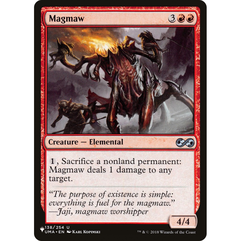Magmaw [The List]