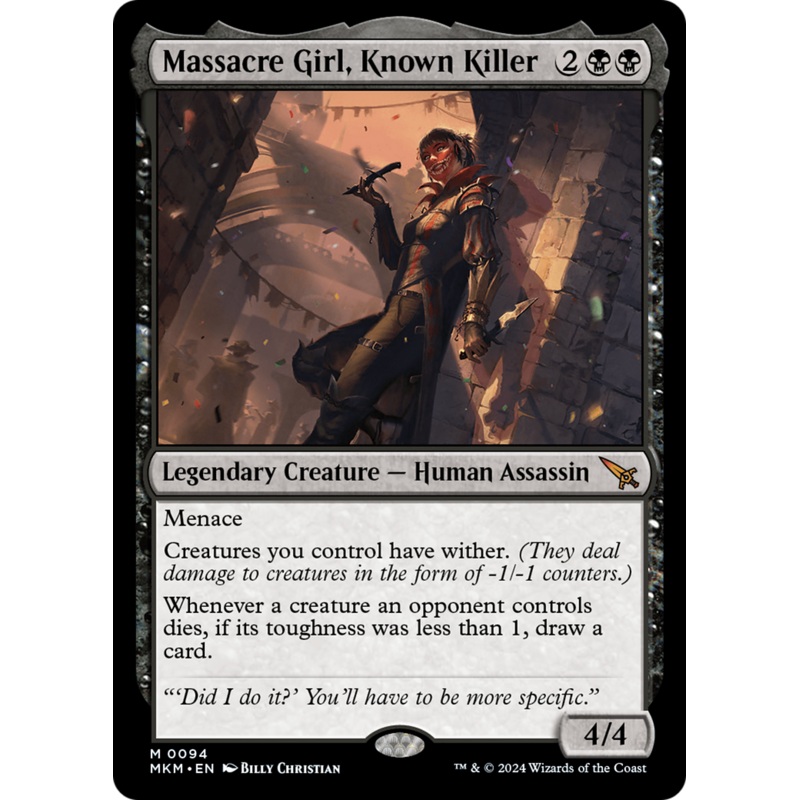 Massacre Girl, Known Killer [Murders at Karlov Manor]