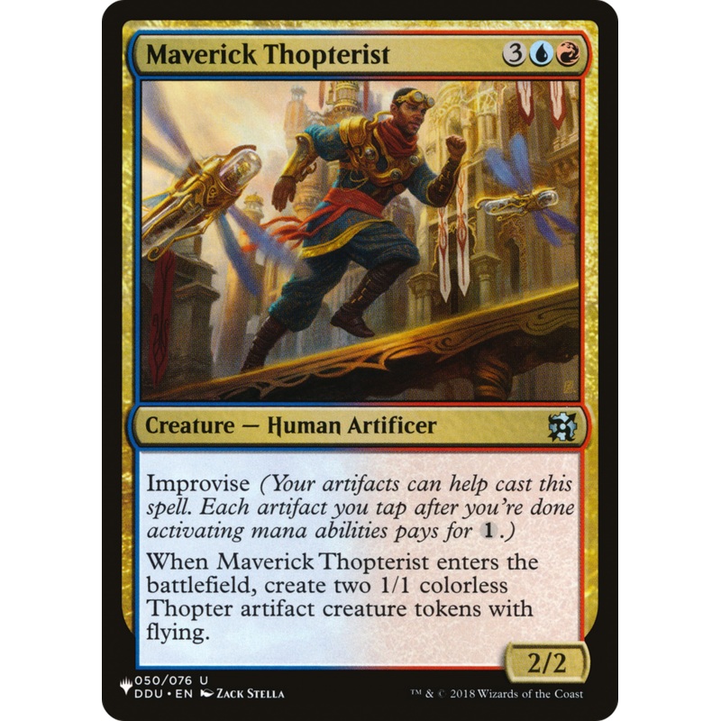 Maverick Thopterist (DDU) [The List]