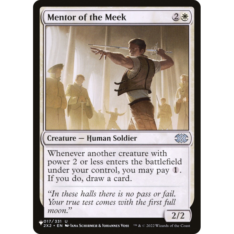 Mentor of the Meek [The List]
