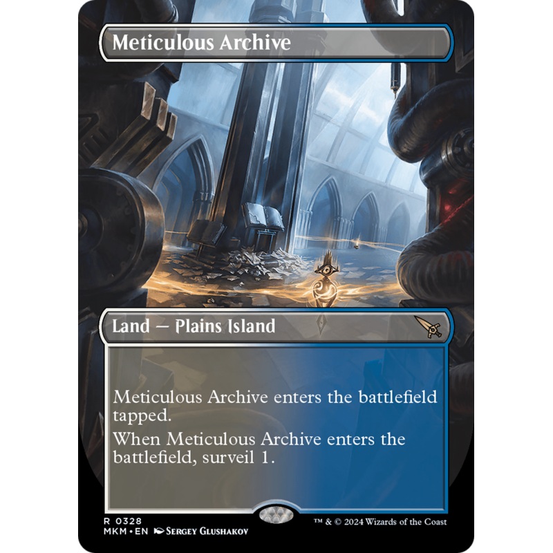 Meticulous Archive (Borderless) [Murders at Karlov Manor]