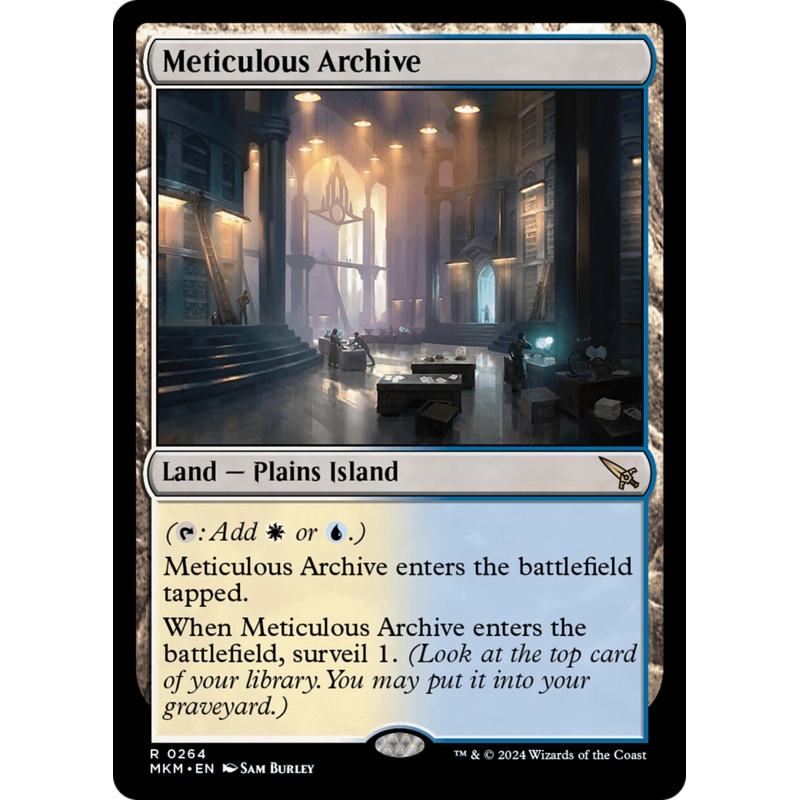 Meticulous Archive [Murders at Karlov Manor]
