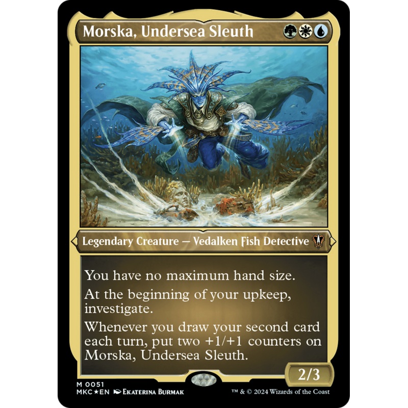 Morska, Undersea Sleuth (Display Commander) [Murders at Karlov Manor Commander]