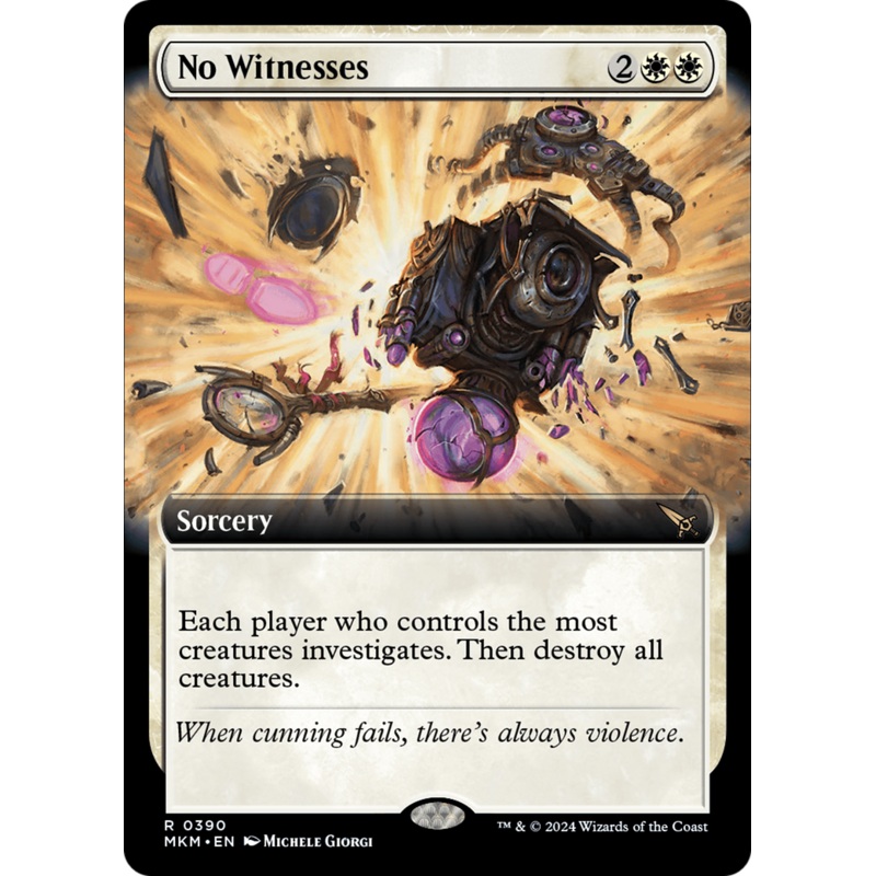 No Witnesses (Extended Art) [Murders at Karlov Manor]