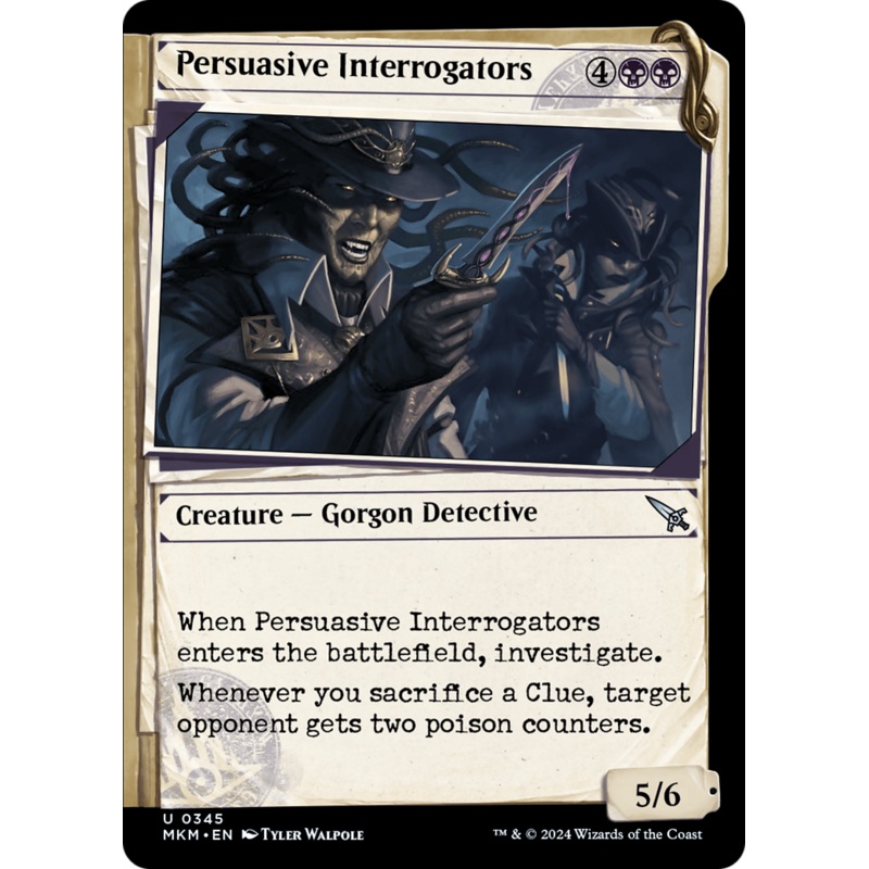 Persuasive Interrogators (Showcase) [Murders at Karlov Manor]