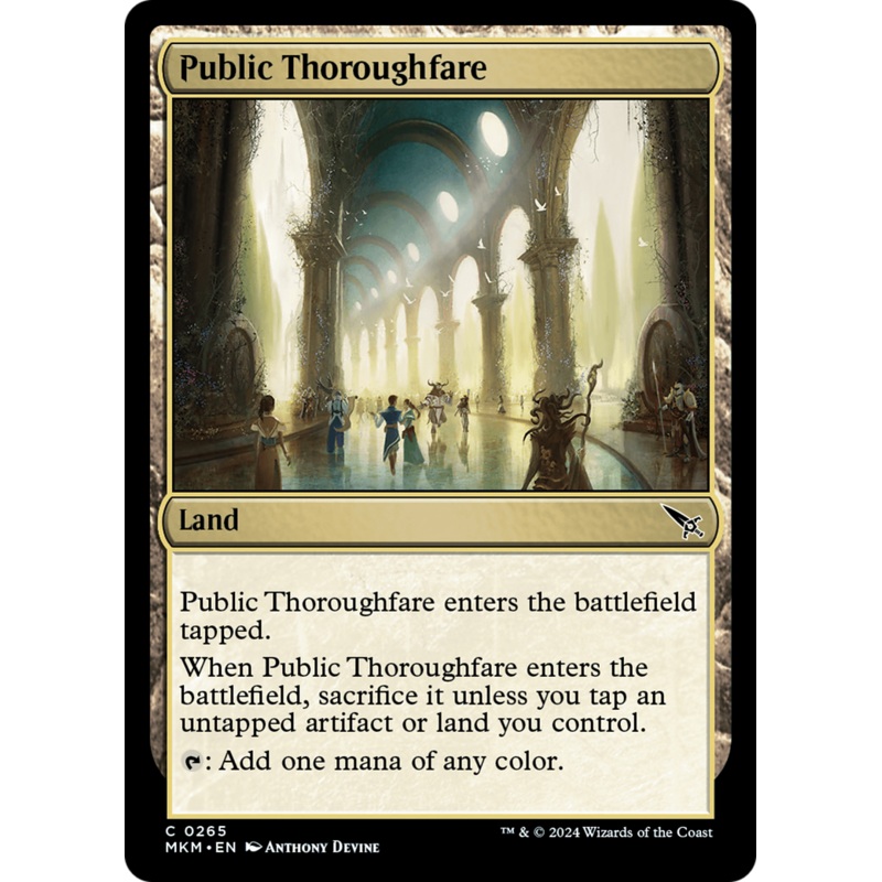 Public Thoroughfare [Murders at Karlov Manor]