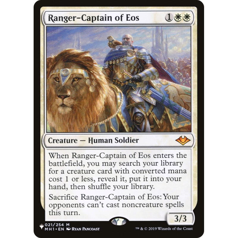 Ranger-Captain of Eos [The List]