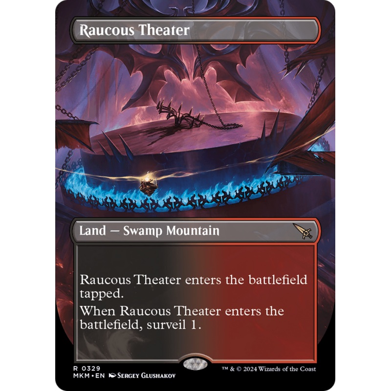 Raucous Theater (Borderless) [Murders at Karlov Manor]