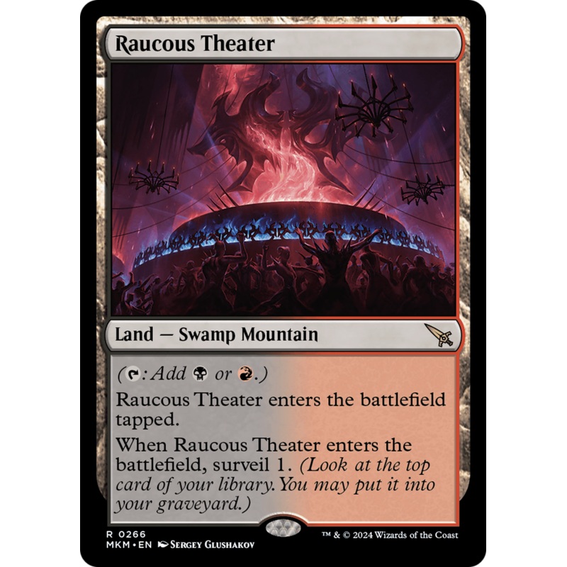 Raucous Theater [Murders at Karlov Manor]