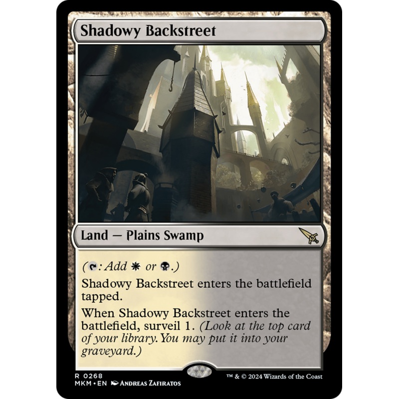 Shadowy Backstreet [Murders at Karlov Manor]