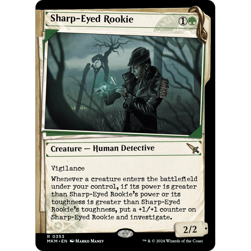 Sharp-Eyed Rookie (Showcase) [Murders at Karlov Manor]