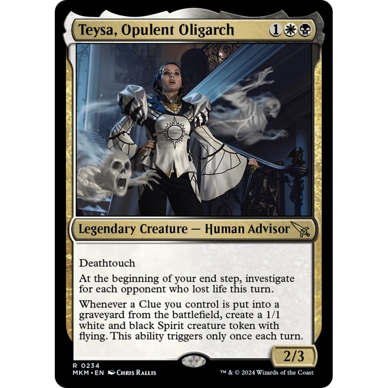 Teysa, Opulent Oligarch [Murders at Karlov Manor]