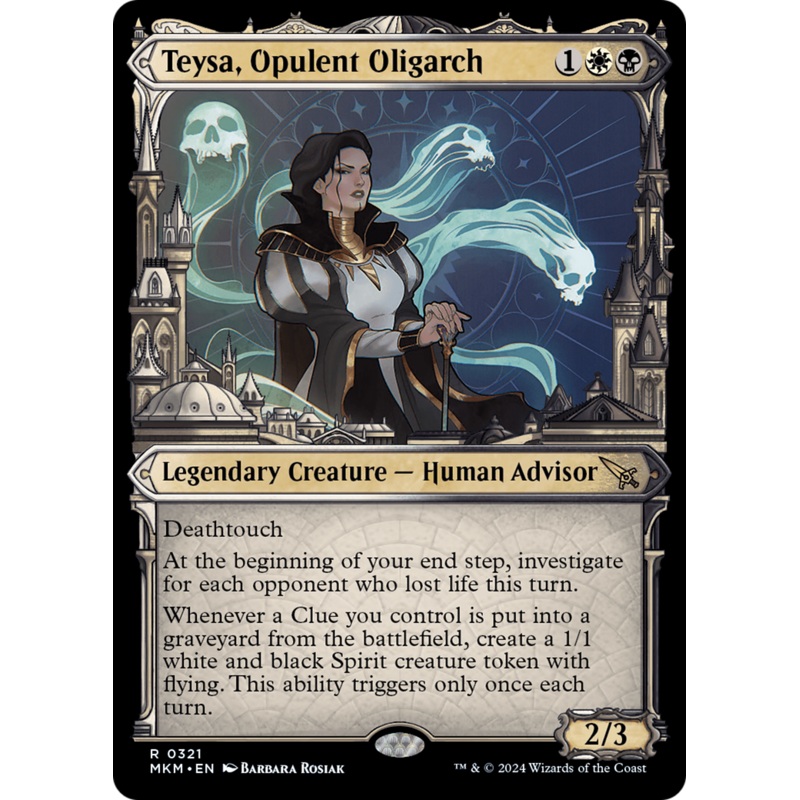 Teysa, Opulent Oligarch (Showcase) (0321) [Murders at Karlov Manor]