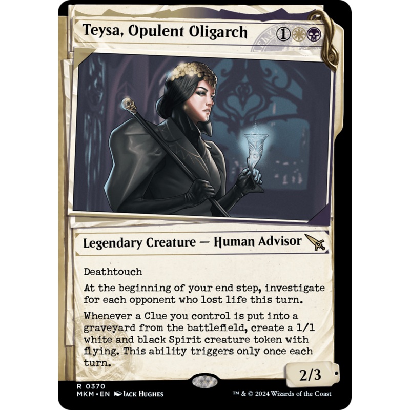 Teysa, Opulent Oligarch (Showcase) (0370) [Murders at Karlov Manor]