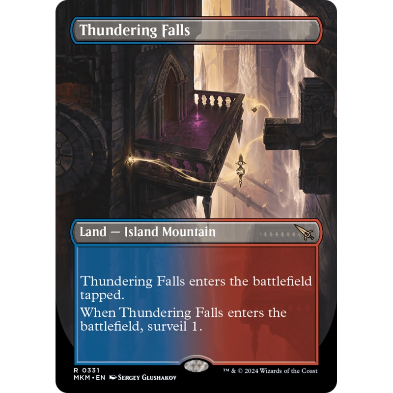 Thundering Falls (Borderless) [Murders at Karlov Manor]