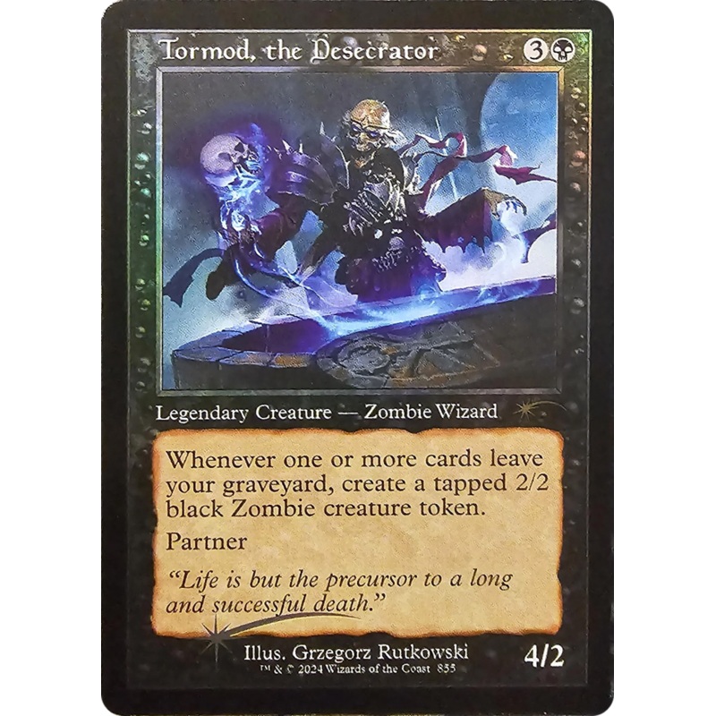 Tormod, the Desecrator (Retro Frame) [Secret Lair Drop Series]