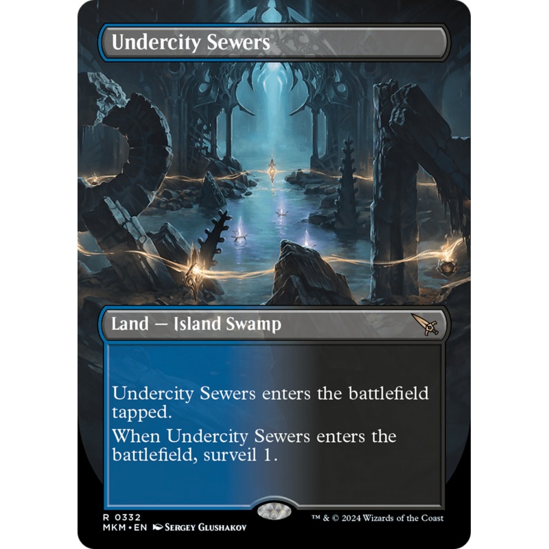 Undercity Sewers (Borderless) [Murders at Karlov Manor]
