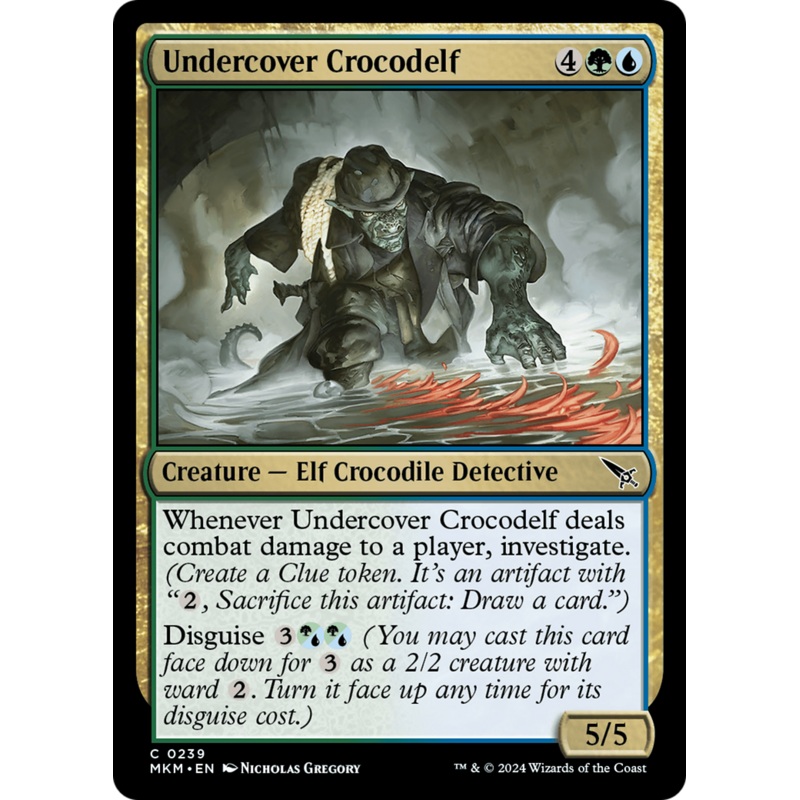 Undercover Crocodelf (White) [Murders at Karlov Manor]