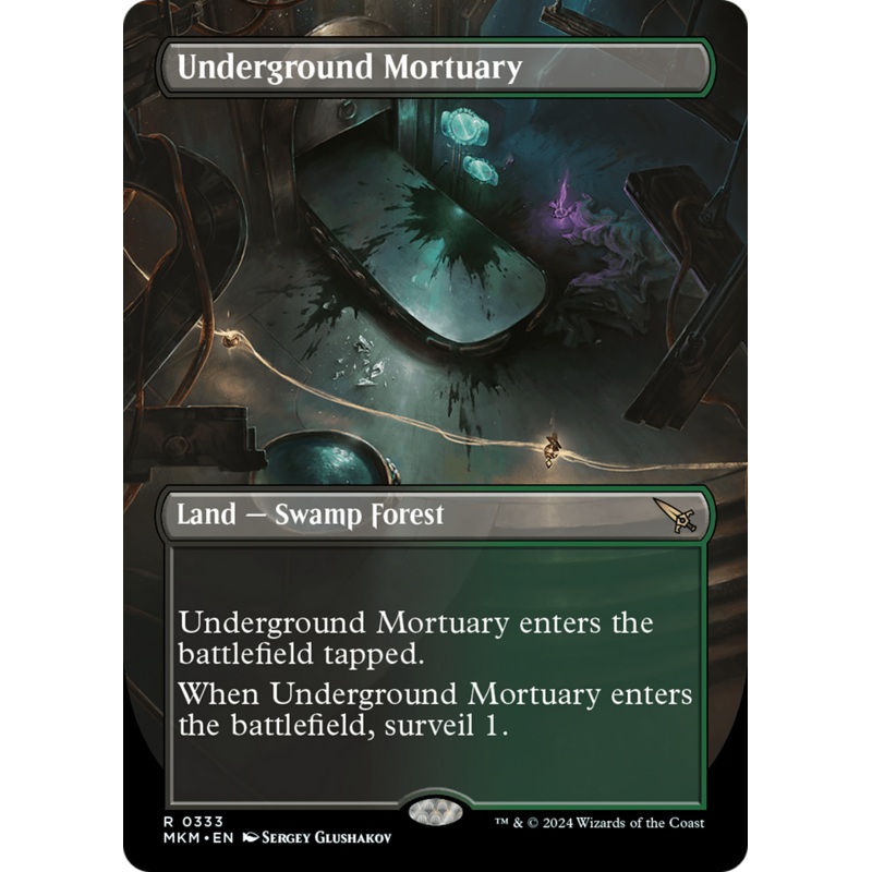 Underground Mortuary (Borderless) [Murders at Karlov Manor]