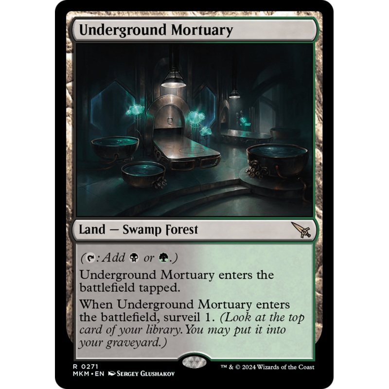 Underground Mortuary [Murders at Karlov Manor]