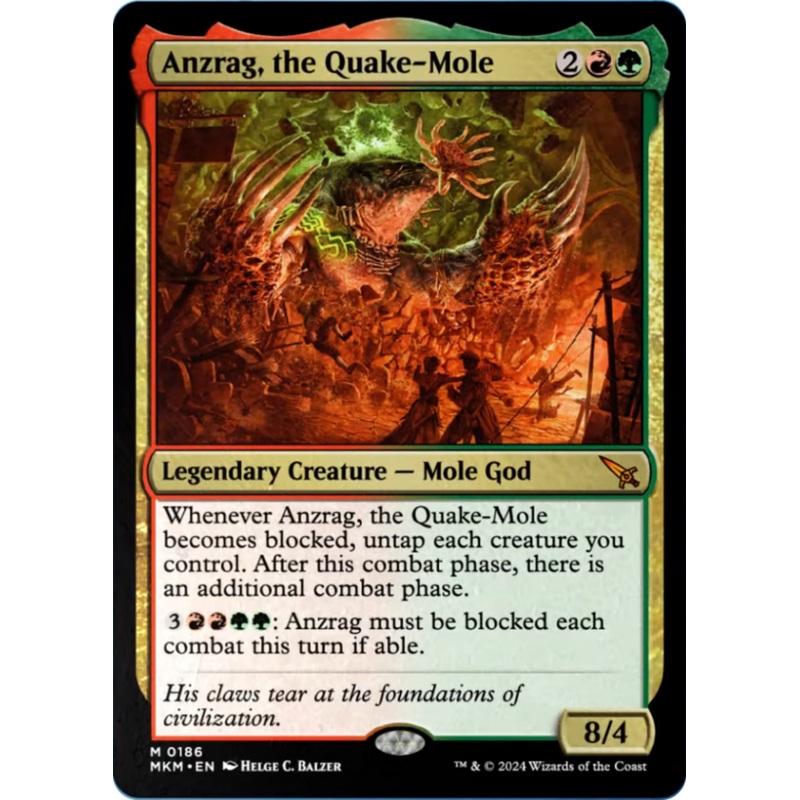 Anzrag, the Quake-Mole [Murders at Karlov Manor]