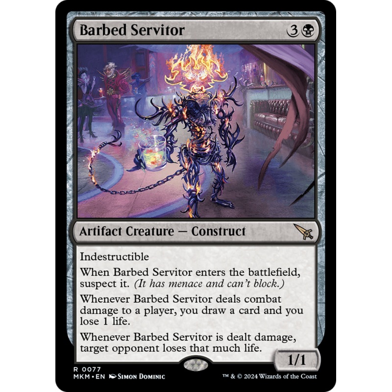 Barbed Servitor [Murders at Karlov Manor]